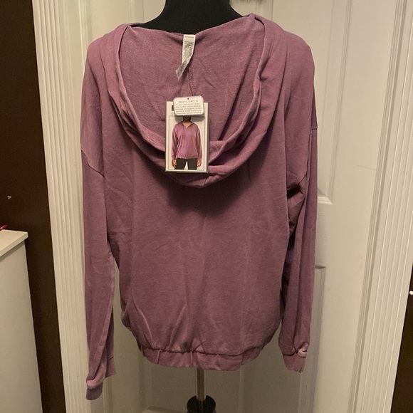 RBX Women’s Hoodie Smoke Violet color sz L NWT - Picture 6 of 7